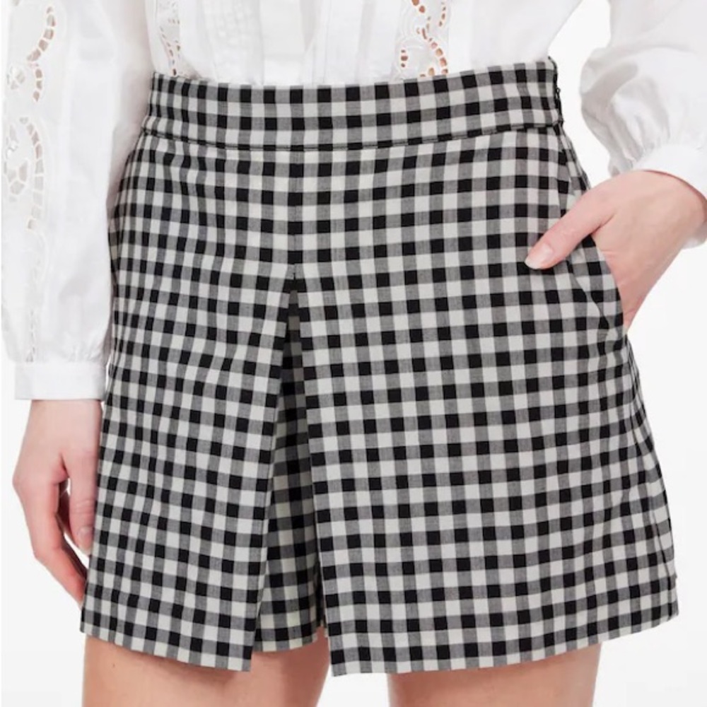 Madewell Gingham Mini Skort